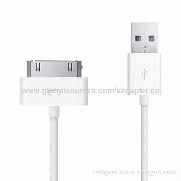 USB Cable for iPhone 4/4S and iPad, 100% Open and Short Test